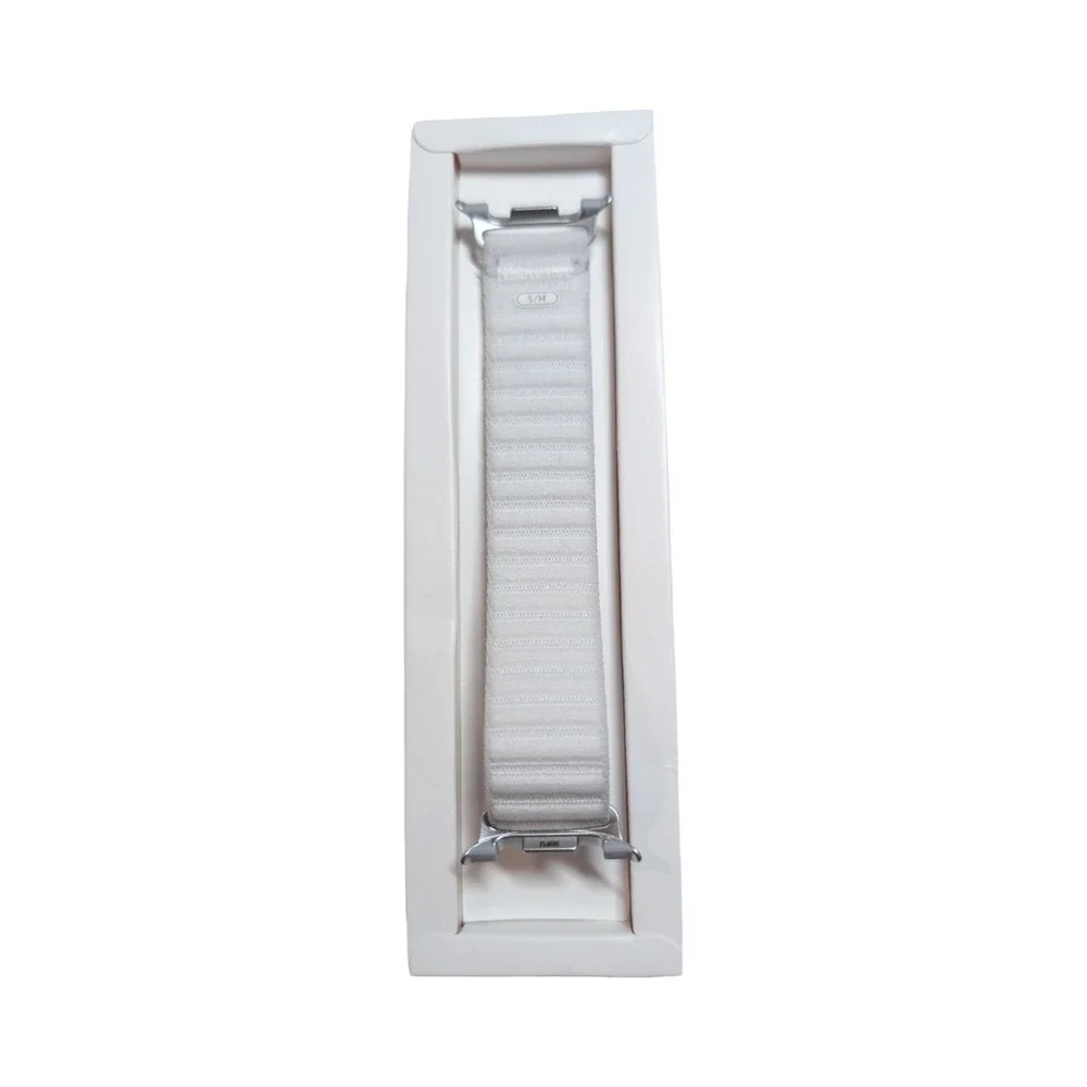 23-U Samsung Galaxy Fabric Band for Watch8 & Watch8 Classic S/M‎ White